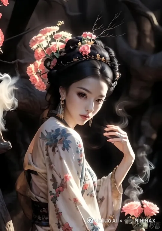 主体呈现自然动态，符合自然逻辑，动作丝滑[推出,上升,下摇] by Hailuo AI Video Generator