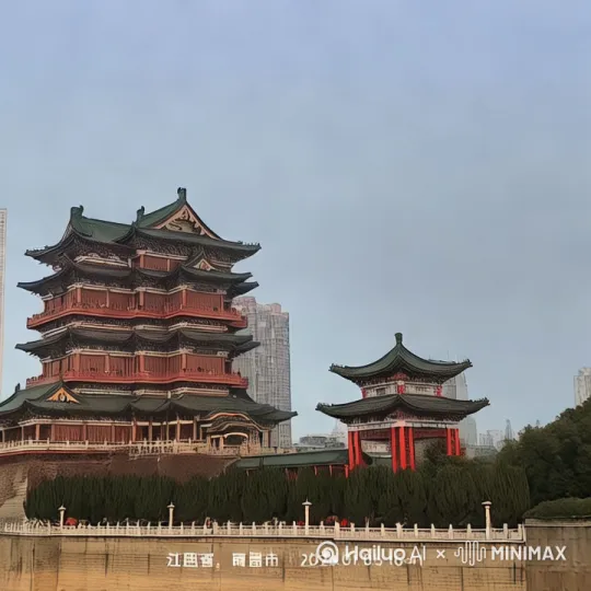 落日，飞鸟 by Hailuo AI Video Generator