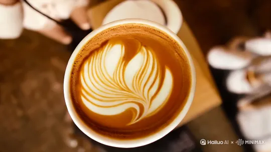 标题（动态字幕弹出）
 
"当咖啡厅突然变成演唱会现场…☕️🎤"
 
镜头1：环境营造（3s）
 
• 俯拍咖啡杯拉花特写（焦糖色滤镜）
 
• 背景音：咖啡机嗡嗡声+隐约的店内爵士乐
 
镜头2：人物引入（4s）
 
• 女生笑着把话筒推给男生（中景）
 
• 字幕气泡："猜他要唱什么？"
 
• 收声：话筒摩擦的沙沙声
 
镜头3：悬念铺垫（5s）
 
• 慢动作拍摄男生清嗓子，女生咬吸管憋笑（脸部特写）
 
• 突然切入歌曲前奏（推荐：《Lucky》/《私奔到月球》前奏）
 
镜头4：主歌互动（8s）
 
• 交叉剪辑：
 
男生唱时女生打拍子的手指特写（美甲细节）
 
女生唱时男生用咖啡杯当"荧光棒"摇晃（逆光拍摄剪影）
 
• 右下角动态歌词条同步滚动
 
镜头5：高潮引爆（7s）
 
• 全景：两人突然站起对唱副歌
 
• 镜头环绕运镜：咖啡师跟着节奏萃咖啡，隔壁桌老太太惊喜捂嘴
 
• 收尾定格在两人碰话筒的动作（水花飞溅慢镜头）
 
结尾反转（3s）
 
• 黑场后突然亮屏：服务员递上账单"本店提供K歌套餐哦"
 
• 封面图弹出：📍XX咖啡厅 | 🎵情侣对唱挑战
 
 
拍摄贴士：
 
用手机人像模式虚化背景霓虹灯串
 
话筒连接蓝牙音箱增强现场感
 
拍女生时稍低角度显脸小，男生用俯拍避免双下巴
 
后期加速主歌部分，副歌用0.8倍速突出情感 by Hailuo AI Video Generator