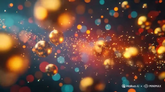 固定镜头，物体向镜头流动 by Hailuo AI Video Generator