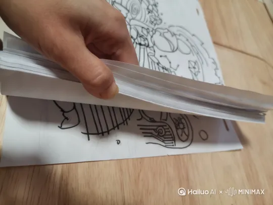 特写，快速翻页 by Hailuo AI Video Generator