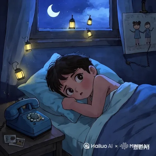 帮帮我生成一个留守儿童想妈妈的视频。 by Hailuo AI Video Generator
