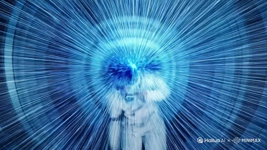 量子钟的蜂鸣声刺穿耳膜，林修在实验舱睁开眼时，校准器显示这是第1024次时间跳跃。蓝光粒子在防辐射服表面游走，他习惯性去摸胸前的怀表——那是导师生前留下的机械计时器，此刻表盘上的罗马数字正在诡异地逆向旋转。

"时空坐标NY-2058确认。"电子女声突然扭曲成沙哑的男声，"你果然又回到了这个原点。"

林修的后颈炸起冷汗，这个声音他每天都会在剃须镜前听到。转身时防护面罩映出来人面容，他看见三十年后的自己举着脉冲枪，枪口幽蓝的冷光在两人之间明灭。

"自由科学联盟给你的记忆消除不够彻底啊。"未来的林修扯动嘴角，岁月在他脸上刻下的每道皱纹都带着血腥气，"你以为摧毁时间机器就能阻止永夜时代？看看这个——"他甩出块记忆晶体。

2075年的纽约在投影中坍缩，天空被幽绿色极光撕裂，无数透明人影在街道上游荡。那是被困在时间裂隙中的意识体，他们脖颈上都挂着相同的青铜怀表。"每个时空残影都是你，林修。当我们发现可以突破普朗克尺度时，人类就注定要成为时间的囚徒。"

实验舱突然剧烈震动，粒子对撞机自动启动的轰鸣声里，两个林修的防护服同时亮起警报。年轻的科学家突然笑了，他扯开左臂的电磁拘束带，露出皮肤下流动的量子编码："你漏算了最新变量。"怀表齿轮咬合的咔嗒声中，整个实验室开始量子化坍塌，"这次我修改的是谢尔顿常数。"

未来的枪口爆出蓝焰，子弹却在时空曲率中碎成晶尘。两个身影在维度湮灭的强光里逐渐透明，林修最后听到的是无数个自己跨越时空的叹息。当备用电源重启时，实验舱只剩下那枚悬浮的怀表，表盘裂纹里渗出星云状的光芒。 by Hailuo AI Video Generator