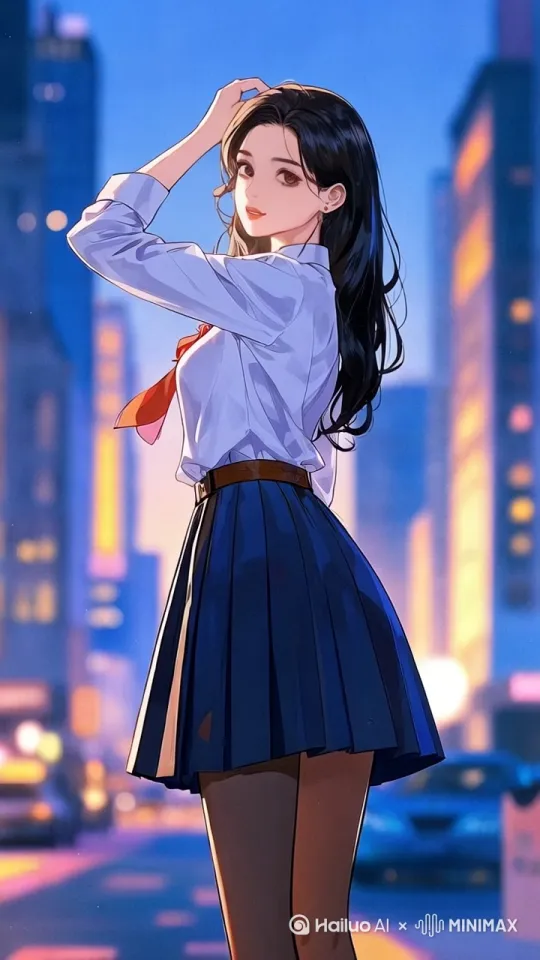 转身离开，越走越远 by Hailuo AI Video Generator