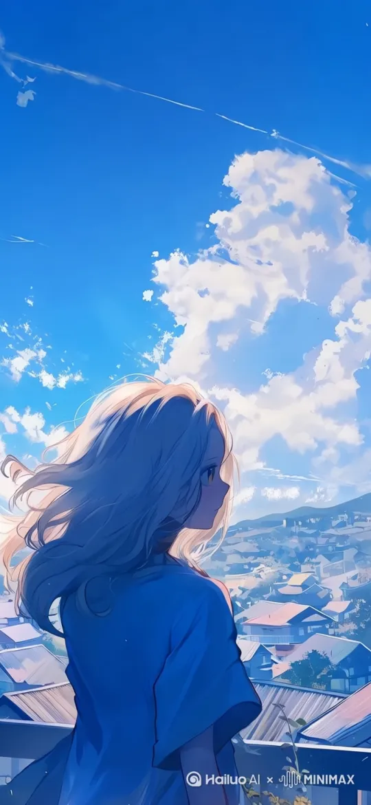 小幅度动态，光芒闪动，云彩飘动 by Hailuo AI Video Generator
