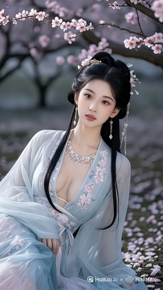 [左移,右摇,跟随]美女轻轻地眨眼，嫣然一笑，露出浅浅的梨涡。可爱，动人 by Hailuo AI Video Generator