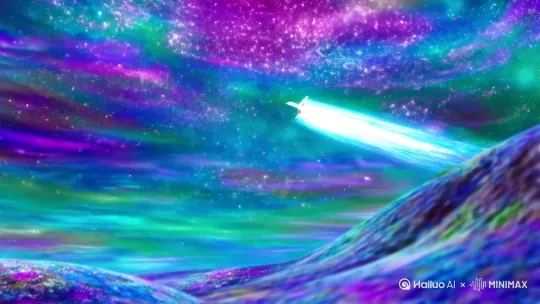 一剑破空斩天地灭星辰 by Hailuo AI Video Generator
