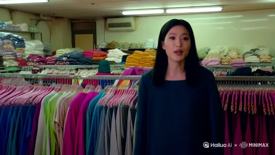 我在批发市场卖衣服……
上个月合租了一套很便宜的房子，押一付三带精美家电。
虽然是合租房，但合租对象是个很漂亮的女生，人很斯文皮肤特别白，叫顾小霜。每天天不亮就出门了，天黑后才会回来。我平日有做饭的习惯，每次见她回来，我也会热情的邀请她一起吃。可她每次都不吃，只是夸赞我的厨艺好。然后就“呼呼呼”的大口大口的闻气味。说她怕长肉，闻一闻菜香过过瘾……时间久了，咱们的关系也越来越亲密。偶尔她晚上下班，我也会约她去楼下走走，也想进一步的发展我们之间的关系。 by Hailuo AI Video Generator