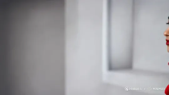 转过来，点头微笑 by Hailuo AI Video Generator