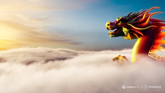中国龙🐉行云布雨 by Hailuo AI Video Generator