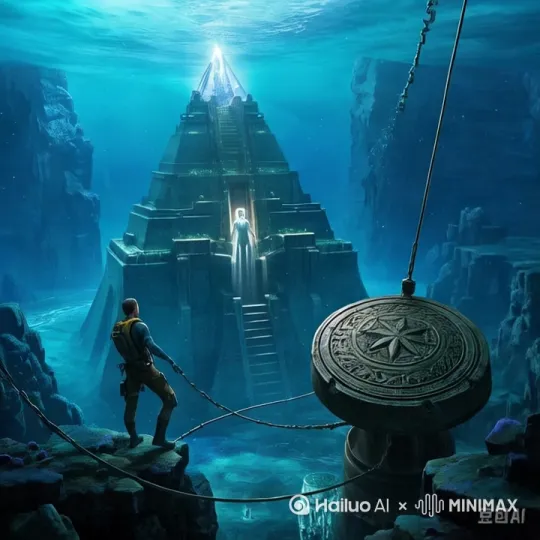 深海勘探：海洋地质学家林深在墨西哥湾执行勘探任务时，意外发现刻有神秘符号的青铜圆盘，其工艺水平远超人类青铜文明时期。
远古召唤：圆盘被激活后投射出全息影像，指引他们前往大西洋中脊。在海底裂谷中发现巨型水晶金字塔，塔内保存着亚特兰蒂斯末代女王艾莉亚的意识体。
文明真相：艾莉亚揭示亚特兰蒂斯因滥用能量水晶导致地核失衡而陆沉，幸存者分为两派：守塔人守护警示装置，逐光者妄图重启水晶掌控地球。
末日抉择：林深团队遭遇逐光者袭击，艾莉亚启动自毁程序。人类必须在72小时内关闭全球28处共鸣装置，阻止地核能量暴走引发新的大灭绝。
海底两万米处的蓝光在舷窗外忽明忽暗，我调整着深海探测器"沧龙号"的机械臂，岩层缝隙间突然闪过一抹金属冷光。当机械爪钳住那个青铜圆盘时，整个驾驶舱突然响起刺耳的蜂鸣。
"氧气含量正在下降！"副驾驶安娜的声音带着颤抖，"压力舱出现不明渗漏！"
我死死盯着屏幕上放大的青铜圆盘，海藻覆盖的表面隐约可见同心圆纹路。当机械臂将它收进样本舱的瞬间，圆盘突然迸发出刺目的蓝光，舱内所有仪表盘同时爆出电火花。在失去意识前的最后一秒，我听到海水灌入舱室的轰鸣。
再次醒来时，我躺在医疗舱的再生水槽里。透过淡蓝色的营养液，看到安娜正在操作台前摆弄那个青铜圆盘。她戴着绝缘手套的指尖划过表面，那些铜锈就像活物般簌簌脱落，露出下面精密到不可思议的齿轮结构。
"这不是青铜器。"安娜的声音发紧，"碳十四检测显示它至少有十二万年历史，但内部嵌着纳米级电路板。"她按下某个凸起的纹饰，圆盘突然悬浮在半空，投射出环状的全息星图，湛蓝光束交织成大西洋中脊的三维模型，某个坐标点正在高频闪烁。
海底裂谷的峭壁上，水晶金字塔的尖顶刺破沉积层。我们的深潜器沿着塔身表面的螺旋纹路下潜，那些半透明的水晶内部流淌着液态光脉。当探照灯扫过基座时，我看到了和青铜圆盘上一模一样的符号——七个同心圆环，中央嵌着火焰状纹章。
塔内涌动的光雾突然凝聚成人形，那是个身着流银长袍的女子。她额间的蓝宝石与金字塔核心的水晶产生共鸣，整个空间回荡着空灵的回声："我是艾莉亚，最后的守塔人。当第七个月亮沉入海渊之日，审判即将降临。"
她挥动衣袖，我们脚下浮现出地球的立体投影。地核处涌动的赤红色能量正在形成漩涡，二十八处蓝色光点沿着特定经纬度分布。"逐光者偷走了共鸣水晶，地脉平衡正在崩溃。"艾莉亚的身影开始闪烁，"七十二小时后，你们的大陆将重现亚特兰蒂斯的命运。"
深潜器突然剧烈震动，水晶墙壁外浮现出数十个发光人影。他们戴着章鱼触须状的头盔，手中的武器射出紫色电弧。安娜尖叫着扑向操纵杆，一道电弧擦过她的肩膀，防护服瞬间碳化成灰烬。
"快启动应急推进器！"我撞开舱壁上的红色阀门，深潜器尾部喷出高压气泡。在金字塔崩塌的轰鸣中，艾莉亚最后的警告与爆炸声重叠："记住，月相就是倒计时......"
接下来故事可能会沿着这些方向发展：
基因密钥：安娜被电弧灼伤的皮肤浮现亚特兰蒂斯符文，暗示她携带守塔人遗传基因
能量脉络：地球投影显示的28个光点对应世界各大文明发源地，暗指人类文明是亚特兰蒂斯重启计划的试验场
深海异变：逃亡途中遭遇基因改造的深海巨兽，揭示逐光者掌握的生物科技远超现代人类认知 by Hailuo AI Video Generator