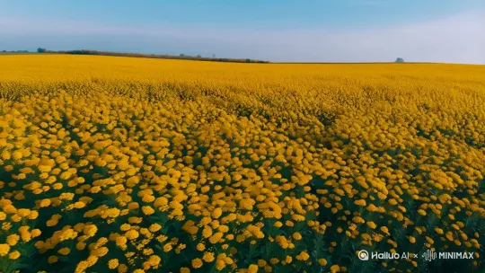 关于春天油菜花的视频 by Hailuo AI Video Generator