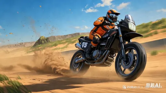 [跟随]风驰电掣 by Hailuo AI Video Generator
