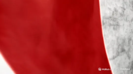 集体记忆篇**  
   - **符号化剪辑**：红领巾飘动+纸糊标语牌特写（参考[3]]老电影色调）  
   - **道具复刻**：用宣纸+竹篾制作小人书摊（参考[5]]折纸教程）  ，要有年代感，是六十年代的黑白[推出,上升,下摇]色 by Hailuo AI Video Generator