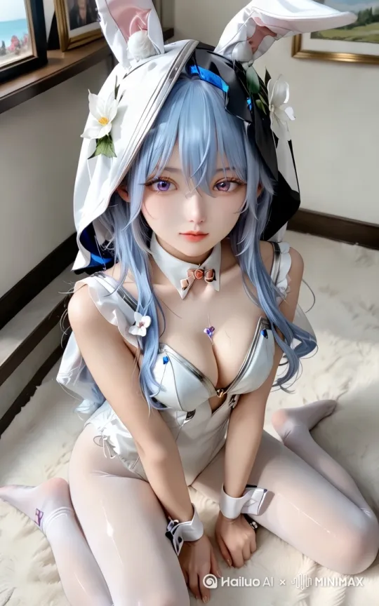 [左摇,变焦推进]女孩晃了晃脑袋 by Hailuo AI Video Generator