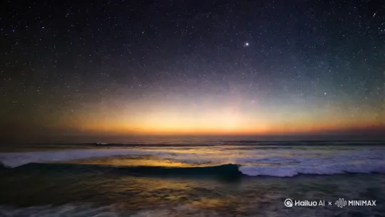 在海洋世界遇到太空世界 by Hailuo AI Video Generator