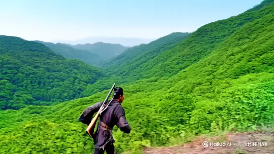 红狐报恩
 
在太行山下有个名叫桃源村的小村落，村外有片茂密的山林。村里有个年轻猎人叫阿木，他箭术精湛，为人善良，虽然以打猎为生，却从不滥杀生灵。
 
一日，阿木进山打猎，行至山林深处，忽然听到一阵凄厉的叫声。寻声而去，他发现一只火红的狐狸被捕兽夹困住了后腿，鲜血淋漓。阿木心生怜悯，小心翼翼地靠近，打开捕兽夹，为红狐包扎伤口。红狐眼中泪光闪烁，低声呜咽，似在表达感谢。阿木抚摸着红狐的头说：“快回去吧，往后可要小心些。”红狐恋恋不舍地看了阿木几眼，才一瘸一拐地消失在山林中。
 
几年后的一天，阿木照常进山打猎。当他追踪一只野兔时，不知不觉走进了一片陌生的山谷。突然，狂风大作，飞沙走石，一只斑斓猛虎从灌木丛中窜出，张牙舞爪地向阿木扑来。阿木大惊失色，急忙搭箭拉弓，可慌乱之中，箭射偏了。老虎咆哮着，再次向他扑来，阿木无处可逃，心想自己要命丧虎口了。
 
就在这千钧一发之际，一道火红的身影如闪电般从山坡上冲下来，正是那只被阿木救过的红狐。此时的红狐体型比普通狐狸大了许多，浑身散发着奇异的光芒。红狐毫不畏惧地冲向老虎，与它展开殊死搏斗。老虎被这突如其来的攻击打得措手不及，与红狐僵持一阵后，见占不到便宜，灰溜溜地逃走了。
 
阿木呆呆地站在原地，看着浑身是伤的红狐，眼眶湿润了。红狐走到阿木身边，亲昵地蹭着他的腿。阿木蹲下身子，轻轻抚摸着红狐的伤口说：“没想到你还记得我，还不顾危险来救我。”红狐叫了几声，似乎在回应他。
 
从那以后，阿木不再打猎，他拿起锄头，在村边开垦了一块土地，过上了日出而作、日落而息的农耕生活。每当他走进山林，总能看到一道火红的身影在林间穿梭，守护着他。而桃源村的村民们，也都传颂着阿木与红狐之间跨越物种的感人故事 。在他们看来，善良终会得到回报，世间万物皆有灵。 by Hailuo AI Video Generator