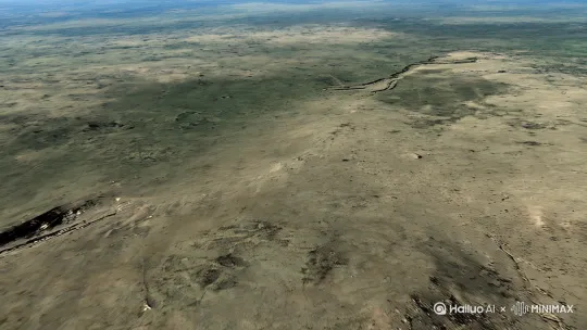 缅甸地震如一把巨刀切入地球，卫星视角看地震前后对比！“1200公里断裂带贯穿缅甸全国”[推出,上升,下摇] by Hailuo AI Video Generator
