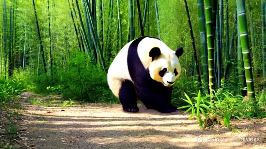 熊猫炒菜 by Hailuo AI Video Generator