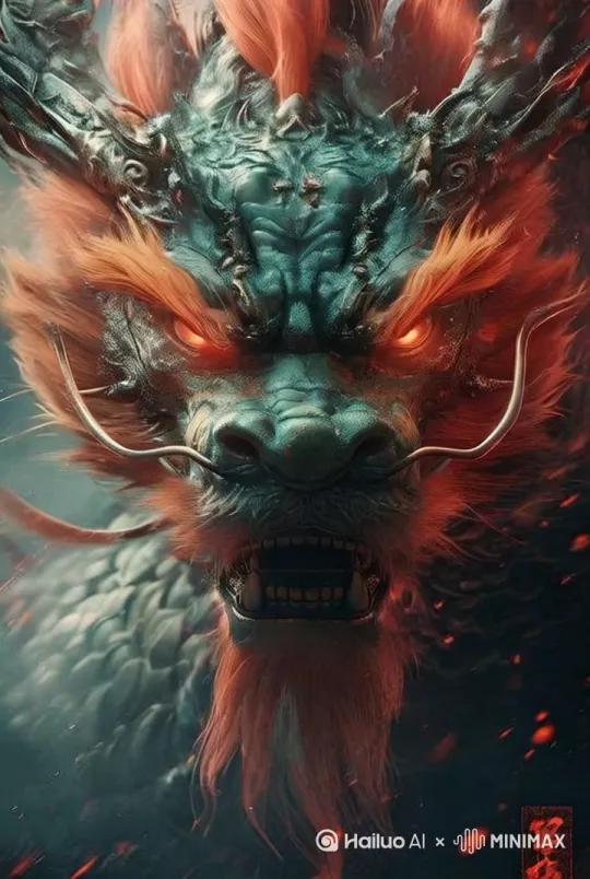 纹路清晰 超高清实拍效果32K分辨率，特点：逐步展示周围风景，展示威武霸气的形象，漫天杀气[推进] by Hailuo AI Video Generator