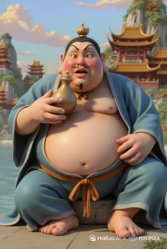 镜头：从远处开始沿直线向前推进
路径：穿过环境中的多个层次和框架
焦点：保持对焦在远处目标
效果：景深逐渐变浅
动作：拿气酒壶喝酒，说说笑笑 by Hailuo AI Video Generator