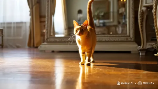 猫跳舞 by Hailuo AI Video Generator