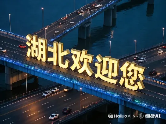 [左移,右摇,跟随]车辆快速行驶，文字发光，灯光闪烁！ by Hailuo AI Video Generator