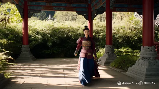 杨门女将穆桂英 by Hailuo AI Video Generator