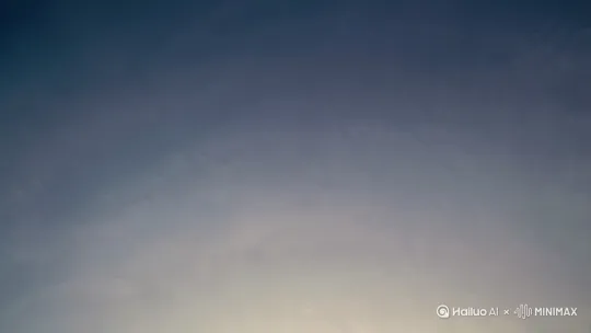 [推出,上升,下摇]日出 by Hailuo AI Video Generator