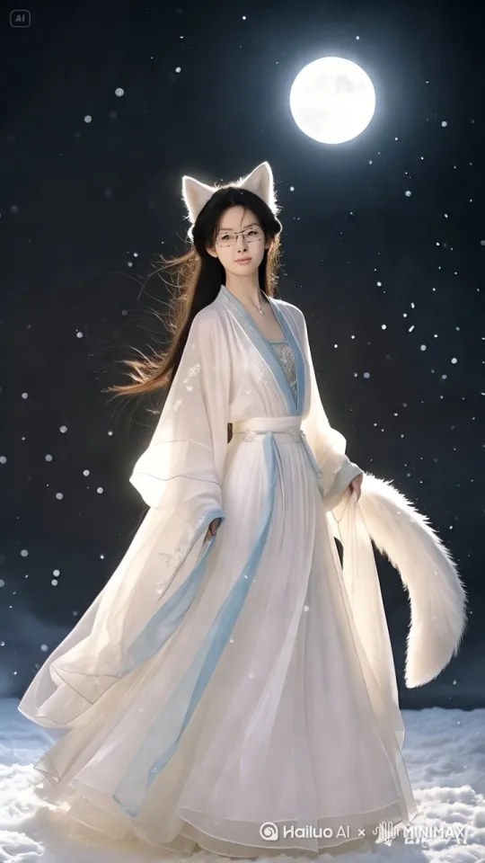 让照片中景物人物都动起来，要求跟图中人物是同一个人，生成带着眼镜真实视频 by Hailuo AI Video Generator