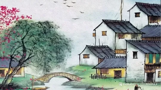 让图片中的元素动起来，看起来像个动画片 by Hailuo AI Video Generator