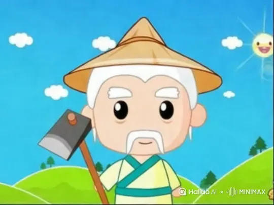 让图片中的人物说话，人物不要变大，维持一个镜头配合手势 by Hailuo AI Video Generator