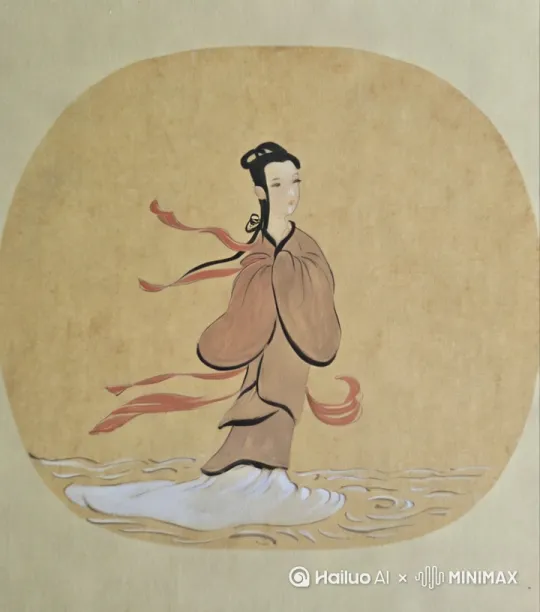 让人物衣服飘带随风飘动 by Hailuo AI Video Generator