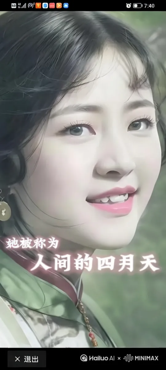 阳光暖融融地洒在西湖之上，微风轻拂，泛起粼粼波光。镜头缓缓拉开，林徽因身着一袭淡雅的旗袍，迈着轻盈的步伐，出现在西湖岸边。她的发丝被微风轻轻撩动，几缕碎发俏皮地垂落在白皙的脸颊旁 ，更衬出她眉眼间的灵动与温婉。
 
她漫步在断桥上，目光轻柔地扫过湖面。远处，雷峰塔静静伫立，塔身被日光镀上一层金边，在湖水的倒映下，更显古朴庄重。桥边垂柳依依，细长的柳枝随风摇曳，似是在与湖水低语。林徽因抬手轻轻捋了捋被风吹乱的头发，嘴角微微上扬，眼中满是对这湖光山色的喜爱。
 
镜头跟随她的脚步移动，她沿着湖边小道徐徐前行，身旁荷叶田田，层层叠叠的荷叶宛如绿绸铺展在湖面。荷叶间，粉色的荷花或含苞待放，或肆意盛开，有的花瓣上还挂着晶莹的水珠，在阳光的照耀下，闪烁着细碎的光芒。偶尔有几只蜻蜓轻盈地掠过水面，点起一圈圈细微的涟漪。林徽因放慢脚步，微微俯身，轻嗅着空气中弥漫的荷香，那神情，满是沉醉与惬意。
 
她的身影在湖光山色间穿梭，与周围的美景融为一体，构成了一幅绝美的画卷，仿佛时光都在这一刻为她而停留 ，只剩西湖的美景与她的惬意悠然。 by Hailuo AI Video Generator