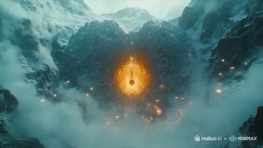 急速后退+聚焦瞳孔 by Hailuo AI Video Generator
