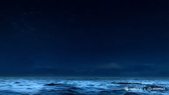 深邃广袤海洋里[变焦推进]，画面中一只超级巨大章鱼在海水里探出头[右移,左摇,跟随]。章鱼从海洋中跃出，冲天海水汹涌，章鱼张开满是牙齿的大口冲向镜头，巨须向多个方向散开，超级恐怖[推出,上升,下摇]。写实风格。超高清。 by Hailuo AI Video Generator