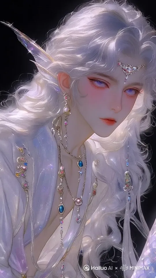 五官精致，头发飘动 by Hailuo AI Video Generator