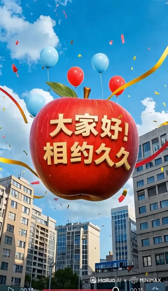逆时针旋转，慢慢飞远。 by Hailuo AI Video Generator