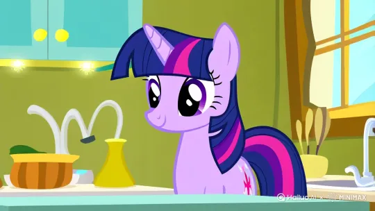小马宝莉，my little pony，Twilight Sparkle，cleaning，，cooking ，Applejack ，shower，Rarity ，Sewing clothes，Fluttershy ，use magic，，jump，eat， Starlight Glimmer ，sleep，Princess Celestia，drink wine by Hailuo AI Video Generator