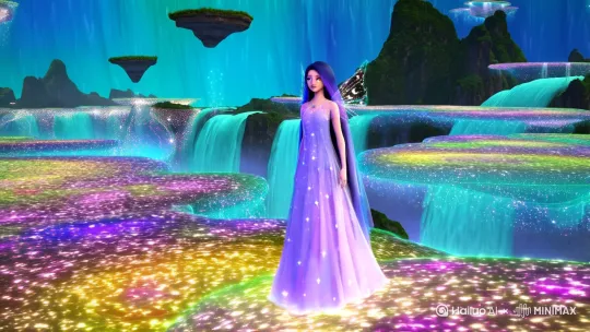 角色名称梦（ゆめ背景设定世界背景: 梦生活在一个名为“幻梦界”的平行世界，这个世界由人类的梦境构成。每个梦境都是一个独立的次元，拥有独特的规则和生态系统。角色背景: 梦是幻梦界的守护者，负责维持梦境的平衡，防止梦境崩塌或被恶意入侵。她拥有穿越梦境的能力，可以在不同的梦境之间自由穿梭。外貌特征:发色: 渐变蓝紫色，从发根的深蓝逐渐过渡到发梢的淡紫，象征着夜空的深邃与梦幻眼睛: 左眼为星空蓝，右眼为月牙金，象征着白昼与黑夜的交替。发型: 长发及腰，发梢微微卷曲，常以半扎发造型出现，头戴一顶小巧的梦境王冠。服装: 穿着由梦境能量构成的轻纱长裙，裙摆上点缀着星星和月亮的图案，随着她的动作闪烁微光。肩部有透明的羽翼装饰，象征着她的守护者身份。配饰: 佩戴一条梦境项链，项链中央镶嵌着一颗能够感知梦境波动的宝石。性格特点:温柔善良: 梦性格温柔，对待梦境中的生灵充满关爱，总是尽力帮助他们解决问题。冷静理智: 在面对梦境崩塌或恶意入侵时，她能够保持冷静，迅速做出判断和决策。勇敢无畏: 无论面对多么强大的敌人或多么危险的梦境，她都毫不畏惧，坚定地履行自己的职责。神秘莫测: 由于长期生活在梦境中，她的行为和思维方式有时让人难以捉摸，增添了她的神秘感。能力:梦境穿越: 梦可以自由穿梭于不同的梦境之间，甚至可以进入他人的梦境，了解他们的内心世界。梦境操控: 她能够操控梦境中的元素，如改变地形、天气甚至创造新的生物和场景。梦境治愈: 梦拥有治愈梦境创伤的能力，可以修复被破坏的梦境，恢复其原有的平衡。梦境感知: 她能够感知到梦境中的异常波动，及时发现潜在的危险和威胁。梦境守护: 作为守护者，她拥有强大的守护之力，可以保护梦境免受外界干扰和入侵角色动机:守护梦境: 梦的最终目标是守护幻梦界的和平与安宁，确保每个梦境都能正常运转不被外界干扰。寻找真相: 她一直在追寻梦境崩塌的真相，试图找出背后的黑手阻止更大的灾难发生帮助他人: 梦乐于帮助梦境中的生灵解决各种问题帮助他们实现梦想，找到内心的平静角色关系:梦境生灵: 梦与幻梦界的各种生灵建立了深厚的友谊，他们视她为守护神，愿意为她提供帮助。梦境入侵者: 梦与那些试图破坏梦境平衡的入侵者势不两立，誓要将其驱逐出幻梦界神秘导师梦有一位神秘导师，曾教导她如何掌控梦境之力，并指引她走上守护者的道路角色发展:成长与蜕变: 在经历了一系列的冒险和挑战后，梦逐渐从一个温柔善良的少女成长为一个成熟稳重的守护者。内心探索: 她不断探索自己的内心世界，挖掘自身潜能，最终领悟到守护的真正意义终极对决: 在最终决战中，梦将面对梦境崩塌的幕后黑手，展开一场关乎幻梦界命运的终极对决。结局:和平回归: 梦成功击败了梦境崩塌的幕后黑手，恢复了幻梦界的和平与安宁。阻止更大的灾难发生帮助他人: 梦乐于帮助梦境中的生灵解决各种问题帮助他们实现梦想，找到内心的平静角色关系:梦境生灵: 梦与幻梦界的各种生灵建立了深厚的友谊，他们视她为守护神，愿意为她提供帮助。梦境入侵者: 梦与那些试图破坏梦境平衡的入侵者势不两立，誓要将其驱逐出幻梦界神秘导师梦有一位神秘导师，曾教导她如何掌控梦境之力，并指引她走上守护者的道路角色发展:成长与蜕变: 在经历了一系列的冒险和挑战后，梦逐渐从一个温柔善良的少女成长为一个成熟稳重的守护者。内心探索: 她不断探索自己的内心世界，挖掘自身潜能，最终领悟到守护的真正意义终极对决: 在最终决战中，梦将面对梦境崩塌的幕后黑手，展开一场关乎幻梦界命运的终极对决。结局:和平回归: 梦成功击败了梦境崩塌的幕后黑手，恢复了幻梦界的和平与安宁。新的开始: 她继续履行守护者的职责，守护着幻梦界的每一个梦境，迎接新的挑战和冒险   - by Hailuo AI Video Generator
