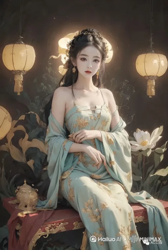 跳舞，潇洒飘逸，衣诀飘飘，身姿优美，脸部不变形，细节呈现完美。[右移,左摇,跟随] by Hailuo AI Video Generator