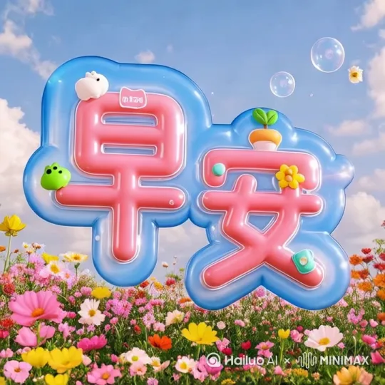 水晶汽泡向上升起[固定镜头] by Hailuo AI Video Generator