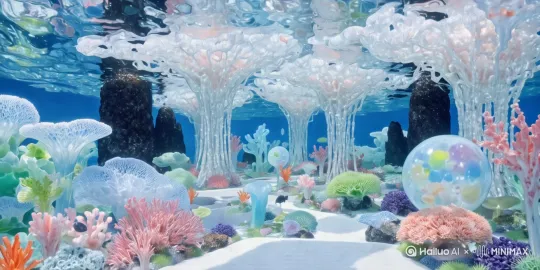 海洋世界[推进] by Hailuo AI Video Generator