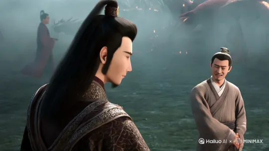 这还差不多。
苏云目光瞟了瞟熊霸天，“你不会是故意拖延时间的吧？”
这货明明是六境中期，打一个六境前期的幻星云居然打了这么久，这让他不得不怀疑。
熊霸天搓了搓手，干笑道，“嘿嘿，不会，怎么会，这货幻境厉害，太厉害了！”
说完还不忘看向苏云屁股，“尊主大人，你，屁股还好吧？”
“老子感觉你就是故意的！” by Hailuo AI Video Generator