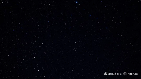 辽阔的星空，写实高清 by Hailuo AI Video Generator