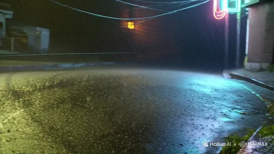 《逆向时针》

（主歌1）
雨巷回声漫过第三根电线
你转身的弧度是未完成的圆
褪色门票在掌心反复对折
霓虹倒影里藏起锈迹斑斑的温柔

（预副歌）
便利店门铃在凌晨两点休克
我数着过期罐头等待季风折返
你给的晚安在备忘录里发霉成茧
悬在二十三楼阳台的月亮碎成盐

（副歌）
我们是逆向行走的时针
在时光褶皱里刻下暗痕
影子拥抱需要精确到毫秒的诚恳
沙漏倒流时 心跳声震碎年轮

（主歌2）
地铁末班穿过隧道的旧伤口
玻璃窗上映着二十三种沉默理由
咖啡渍在信纸洇开无名港口
我打捞着沉船里未寄出的宇宙

（过渡段）
天气预报说西伯利亚寒流正在登陆
我把自己锁进那年盛夏的储物柜
钥匙孔里传来热带雨林崩塌的回声
候鸟迁徙的轨迹突然断裂成问号

（副歌）
我们是逆向行走的时针
在时光褶皱里刻下暗痕
影子拥抱需要精确到毫秒的诚恳
沙漏倒流时 心跳声震碎年轮

（桥段）
博物馆陈列着未送出的对戒
说明书上写满量子力学的悖论
平行时空的雨还在梧桐叶上悬停
我数着秒针倒退的节奏练习失语症

（副歌变奏）
逆向时针划破黄昏的静脉
我们在晨昏线两端贩卖余温
用天文望远镜窥视银河系的伤疤
潮汐退去时 礁石在唱诗班走音

（尾声）
便利店自动门终于学会说谎
雨滴在替我说 by Hailuo AI Video Generator