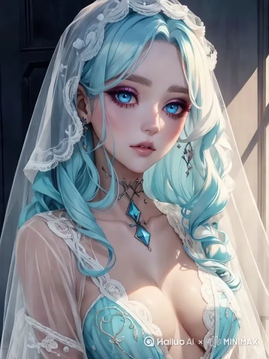 衣服和头发，换颜色，随机发挥。 by Hailuo AI Video Generator
