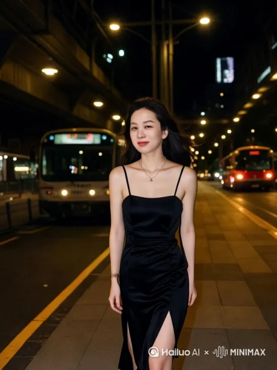 女孩自然的眨眼，向镜头走来。高速摄影
，画面中的主体动作表现生动自然，流畅自如，环境光线合理分布，符合逻辑，细节处理入微，镜头跟随拍摄，真实动态捕捉力强。人物脸部不会发生变形，清晰自然，没有模糊感，质量高，没有任何瑕疵。[固定镜头] by Hailuo AI Video Generator