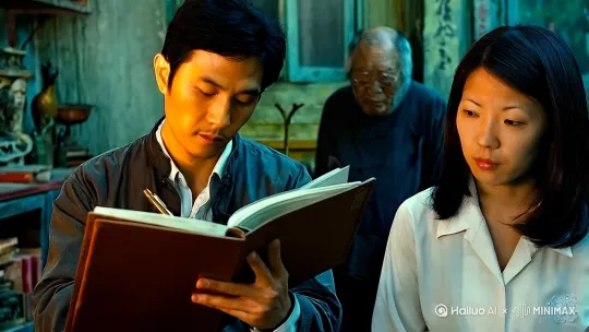 ### 《镜中影》

#### 人物介绍：
1. **李明** - 30岁，自由作家，性格内向，喜欢独处，热爱收集古董，尤其对老旧镜子情有独钟。
2. **王晓慧** - 28岁，李明的未婚妻，职业是心理咨询师，理性且富有洞察力，但内心深处对灵异事件充满好奇。
3. **张叔** - 65岁，古董店老板，精通古董鉴定，为人神秘，常年与各种老物件打交道。
4. **小女孩** - 年龄不详，镜中出现的灵异存在，时常在夜晚现身，面容模糊，声音稚嫩。

#### 故事正文：

李明最近搬进了一间位于老城区的小公寓。这间公寓虽然有些破旧，但胜在租金便宜，而且屋内有一面古老的落地镜，镜框雕刻着精美的花纹，仿佛在诉说着岁月的故事。李明对这面镜子一见钟情，决定将它作为新家的装饰。

一天晚上，李明正在书房写作，突然听到客厅传来轻微的响动。他以为是风吹动了窗户，便没有在意。然而，响动越来越频繁，仿佛有人在轻轻敲打玻璃。李明放下手中的笔，起身走向客厅。

当他走进客厅时，发现那面古老的落地镜前站着一个模糊的身影。那是一个小女孩，背对着他，似乎在对着镜子低声细语。李明心中一紧，揉了揉眼睛，再看时，小女孩已经不见了。

他以为自己看花了眼，便回到书房继续工作。然而，接下来的几天晚上，同样的事情一再发生。小女孩的身影越来越清晰，甚至有一次，李明似乎听到了她稚嫩的声音：“你为什么在这里？”

李明开始感到不安，他决定向未婚妻王晓慧求助。王晓慧是一名心理咨询师，理性且富有洞察力。李明向她描述了这些奇怪的现象，王晓慧虽然感到困惑，但决定亲自来公寓看看。

当晚，王晓慧来到公寓，和李明一起坐在客厅，等待着夜晚的降临。随着夜色渐深，客厅的温度似乎骤然下降，镜子前再次出现了小女孩的身影。这一次，她缓缓转过身来，面容模糊，但眼神中透出一丝哀伤。

王晓慧虽然心中震惊，但仍然保持冷静。她轻声问道：“你是谁？为什么在这里？”

小女孩没有回答，只是用手指轻轻点了点镜面。王晓慧注意到，镜面上似乎浮现出一行模糊的字迹：“救救我。”

王晓慧心中一动，决定调查这面镜子的来历。她联系了李明常去的那家古董店的老板张叔。张叔是一位经验丰富的古董鉴定师，对各种老物件的来历了如指掌。

张叔听完王晓慧的描述，沉思片刻，说道：“这面镜子我有些印象。它曾属于一个富商家庭，据说那家人曾经发生过一场悲剧。富商的女儿在镜子前自杀了，从那以后，这面镜子就变得诡异无比。”

王晓慧和李明对视一眼，心中都有了答案。他们决定帮助小女孩解脱。第二天，王晓慧请来了一位道士，在道士的指导下，他们举行了一场简单的仪式。仪式结束后，小女孩的身影再也没有出现，镜面上也没有了字迹。

李明和王晓慧终于松了一口气。然而，事情并没有就此结束。几天后，李明在整理旧物时，发现了一本古老的日记。日记中记载了富商女儿的故事：她因为长期受到父亲的虐待，精神崩溃，最终选择了自杀。

李明心中感慨万千，他决定将这个故事写成一本书，以此纪念那个可怜的小女孩。王晓慧则继续她的心理咨询工作，帮助更多的人走出心理阴影。

从此以后，李明对古董的热情有所减退，但他仍然保留着那面古老的镜子，作为对过去的一种纪念。而王晓慧则时常提醒他，生活中有些事情是无法用科学解释的，保持一颗敬畏之心，或许才是最好的选择。

#### 结尾：
李明坐在书桌前，翻开新书的第一页，脑海中浮现出小女孩的身影。他轻声说道：“愿你在另一个世界找到安宁。”

窗外，夜色渐深，镜中的影像似乎微微颤动了一下，但李明没有注意到。他沉浸在写作中，仿佛在与一个久违的朋友对话。

——完—— by Hailuo AI Video Generator