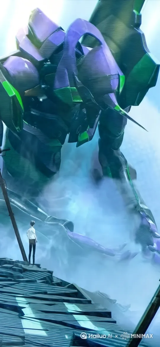 [推进,上升]雾气朦胧 by Hailuo AI Video Generator